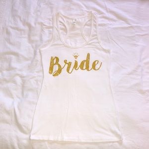 Bride tank size small